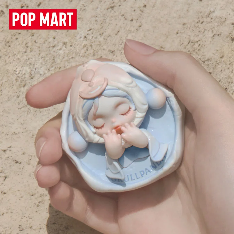 حقيقي Popmart Skullpanda باب سلسلة الثلاجة ملصق صندوق أعمى الطرفية هدية الديكور صندوق غامض هدايا العيد #3