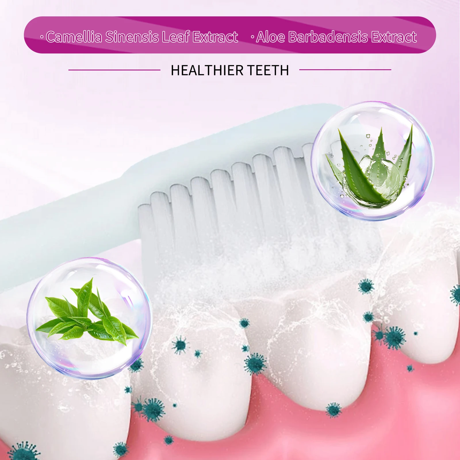 Aloe Vera Toothpaste Bad Breath Removal Teeth Brightening Preventing Periodontitis Dental Cleansing Remove Smoke/Coffee Stains