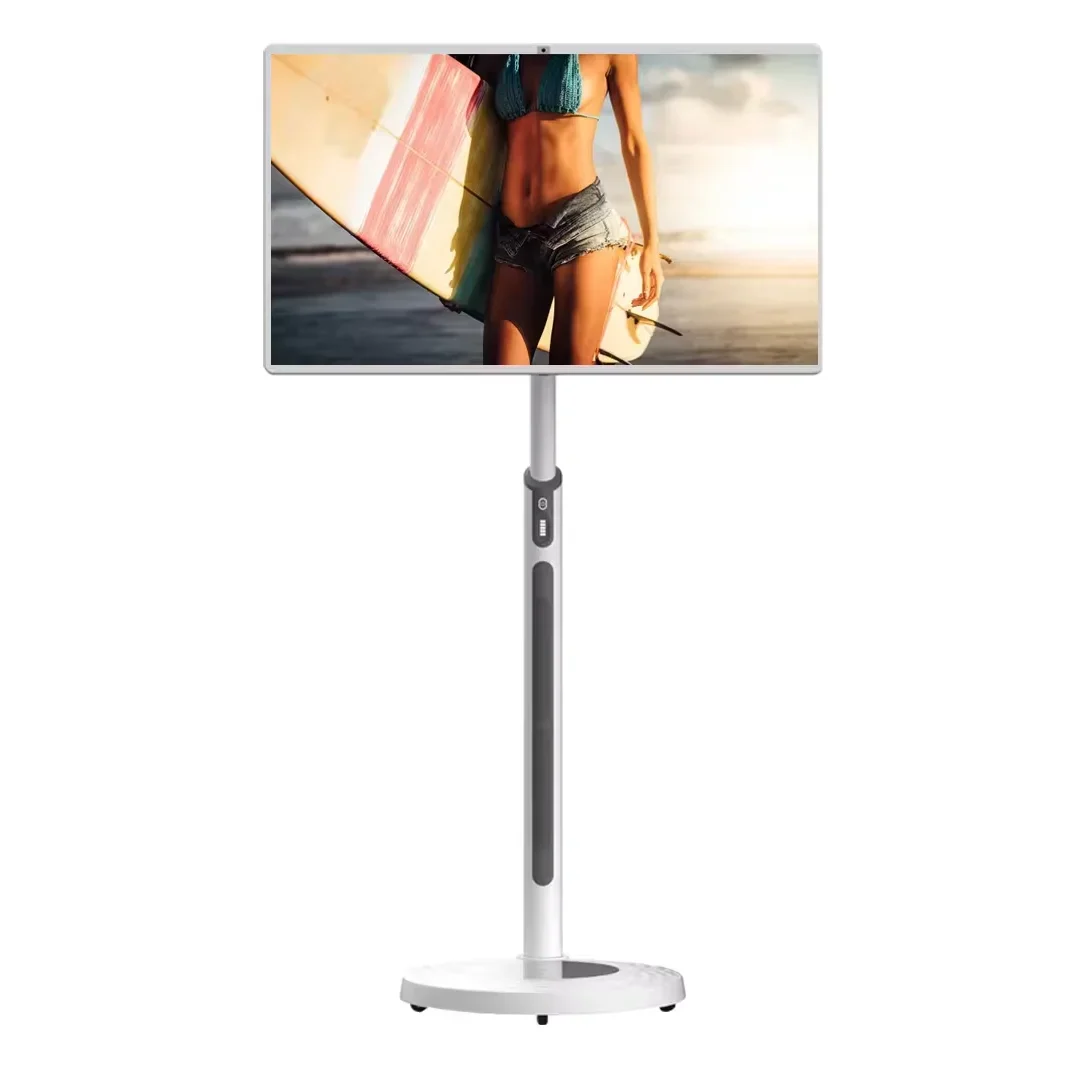 2024 new products 32 inch portable TV new fitness display moving screen LCD smart TV display