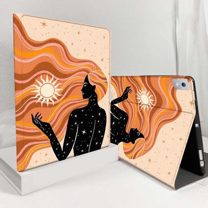 

Cartoon Red City Light For Lenovo Pad Legion Xiaoxin Tab Y700 K10 M10 P11 3rd Pro GT Plus Gen 5G Tablet Case