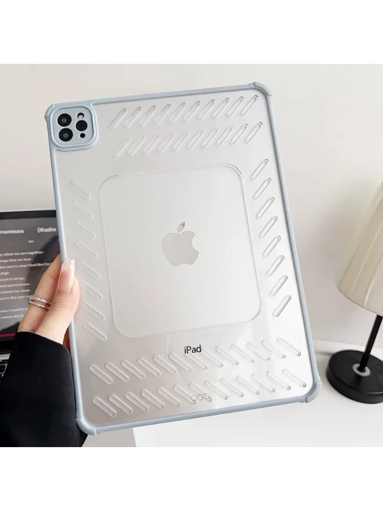 Etui na tablet z odprowadzaniem ciepła Hollow Heat Dissipating 2025 do iPad Pro Air 4 5 6 7 8 9 10. 11. generacji Mini, pokrowce 10.9 11 12.9 13 cali — zdjęcie produktu 7