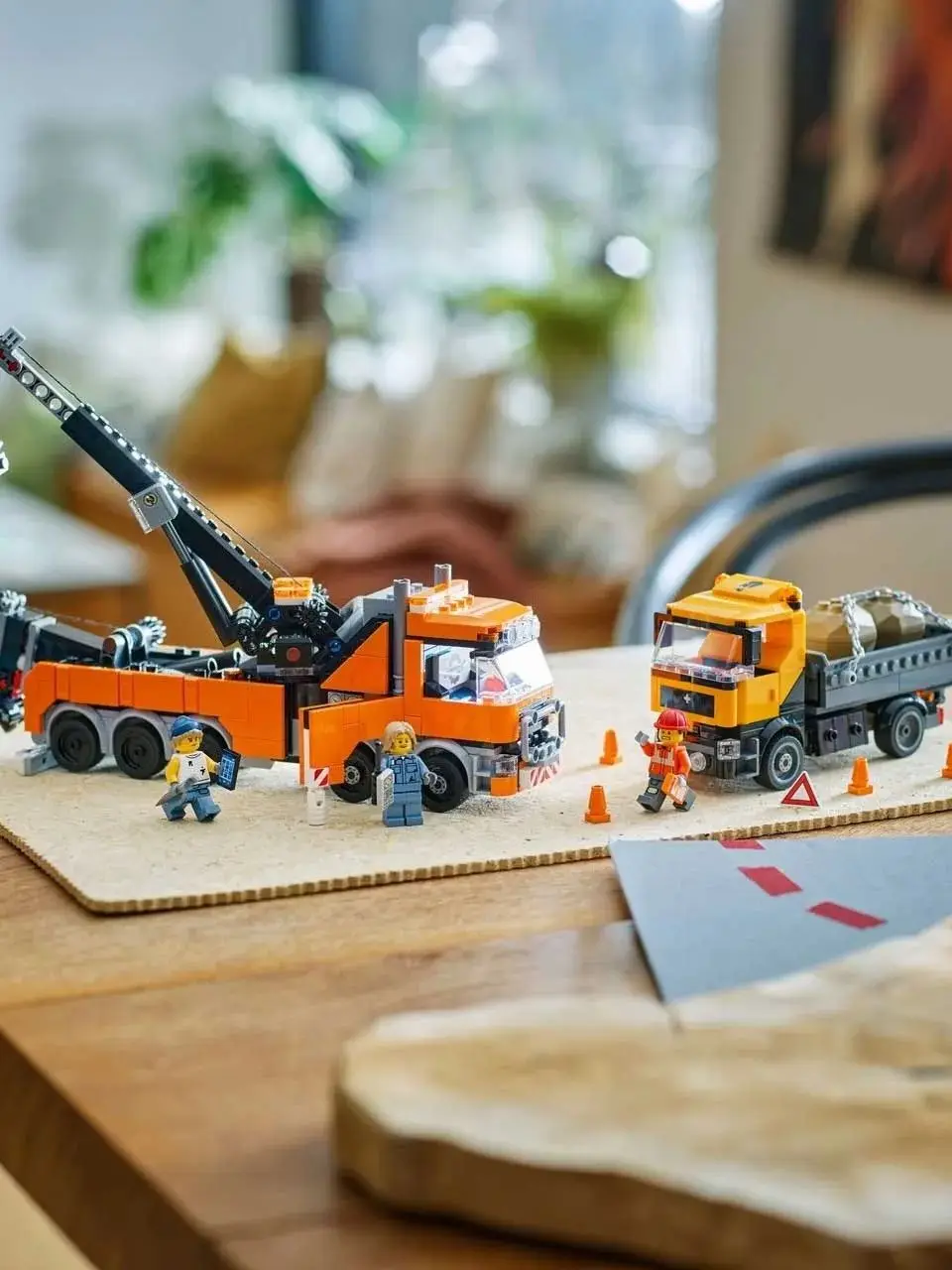 793 novos produtos (em estoque) Trailer City Rescue 60467 adequado para adultos e crianças presentes de aniversário de Natal brinquedos de quebra-cabeça