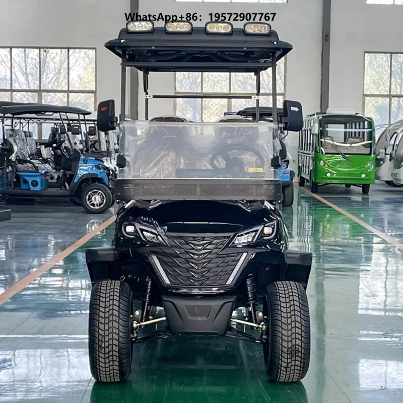 Customized Golf Cart with Standing Position Golf Buggy Lithium Battery Golf Carts