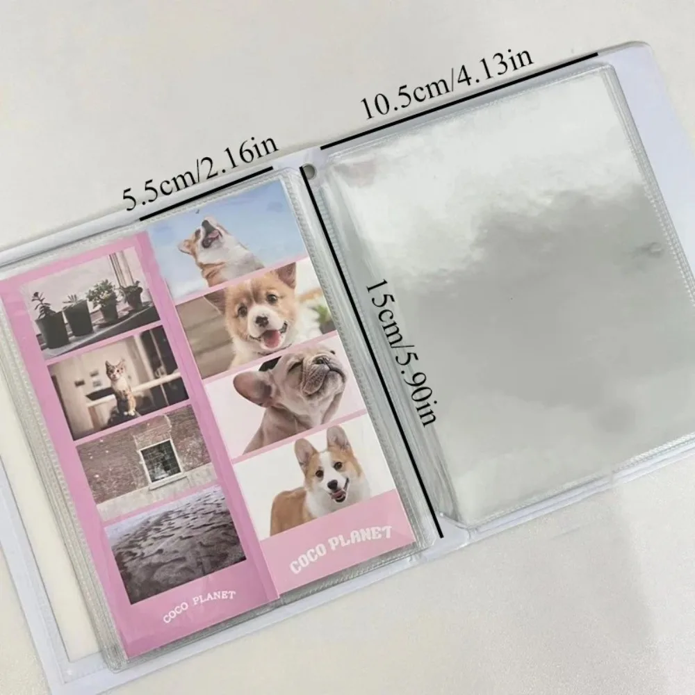 INS Large Capacity Card Album Postcard Book Collectible Card Album Photocard Binder PVC Idol Card Collect Book Stationery Gift
