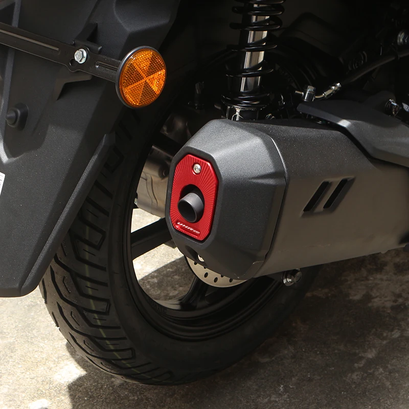 Motorcycle Accessories  Aluminium Exhaust Heat Dhield Protector Guard Cover For HAOJUE UHR150 UHR 150 UHR125 UHR 125 2024