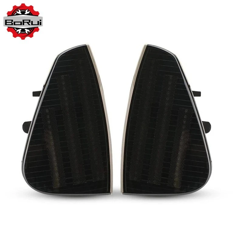 CH2550124 CH2551126 4806219AD 4806218AD 1 Paar Weiß/Schwarz/Gelb Signal Seitenmarkierungsleuchten Für Dodge Charger 2005-2010