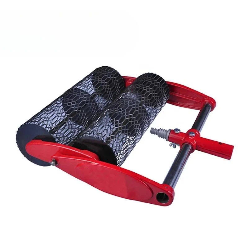 Industrial  Steel Concrete Roller Tamper with Dual Adapter   Support