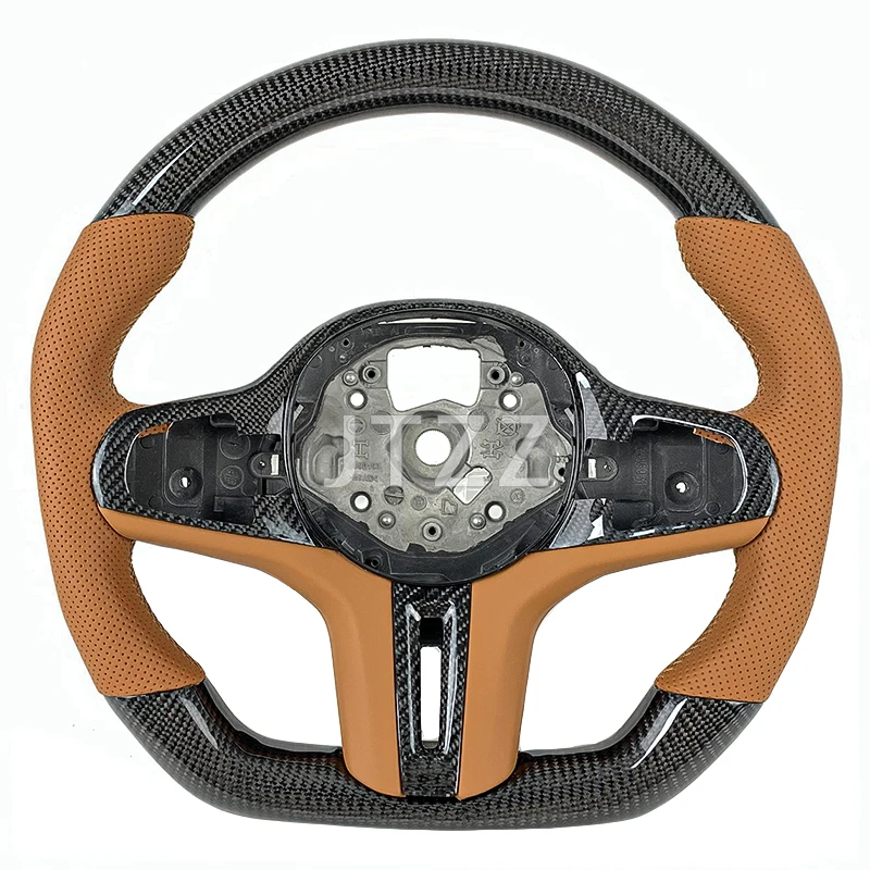 Automotive carbon fiber Leather steering wheel For BMW G20 G28 G29 G30 G32 G38 G11 G12 G05 G01 G02 M3 M4 M5 M6 X1 X2 X3 X4