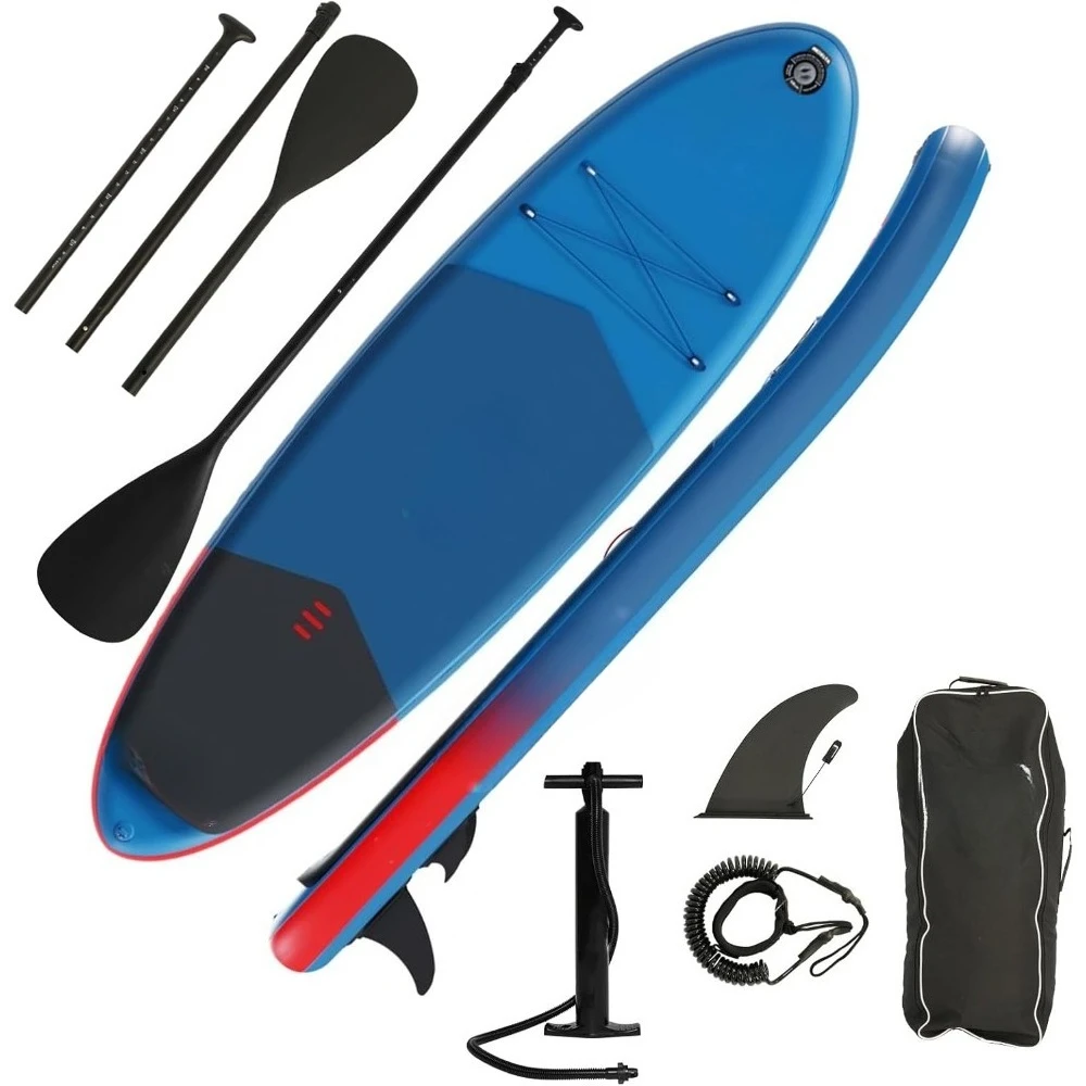 

Upgraded Version - Inflatable Stand Up Paddle Board with SUP Accessories&Backpack. Paddle Boards for Adults.Non-Slip Deck- Best