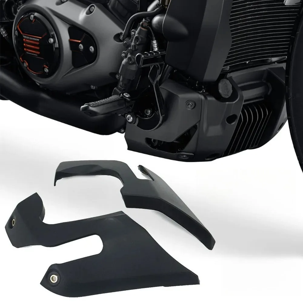 

Black Front Chin Spoiler Fairing Bottom Air Dam For Harley Nightster 975 RH975 2022-2023