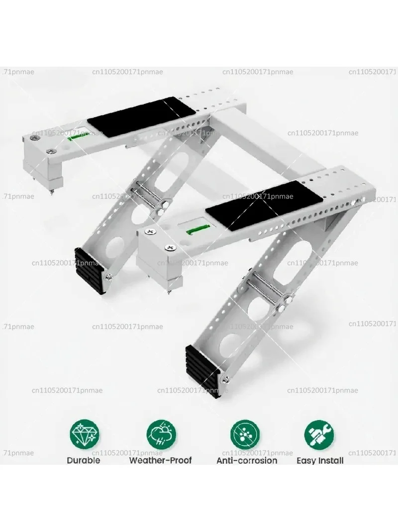 Universal Heavy Duty Foldable AC Bracket, Wall Mount for Window Air Conditioner, Max Load 200kg