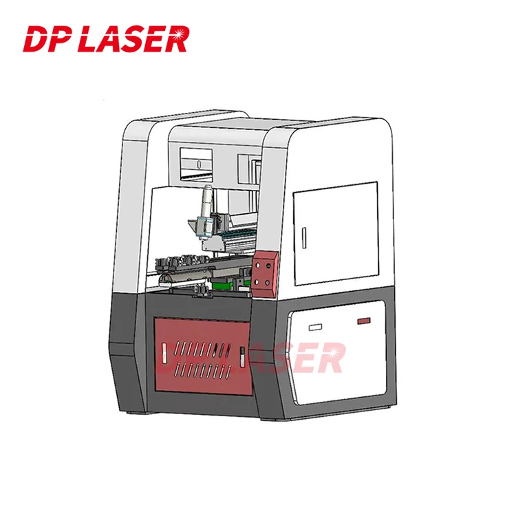 DP LASER Stainless Steel Metal Kettle Bottle Cylinder Straight Seam Automatic Fixture Laser Welding Machine