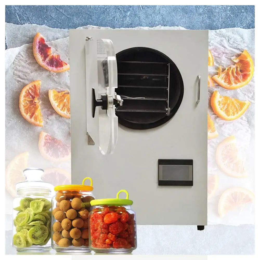 

Intelligent freezer dryer Food Vacuum Freezer Drying Machine Dried Fruit Freeze Dry Equipment Mini Home Freeze Dryer for Sale