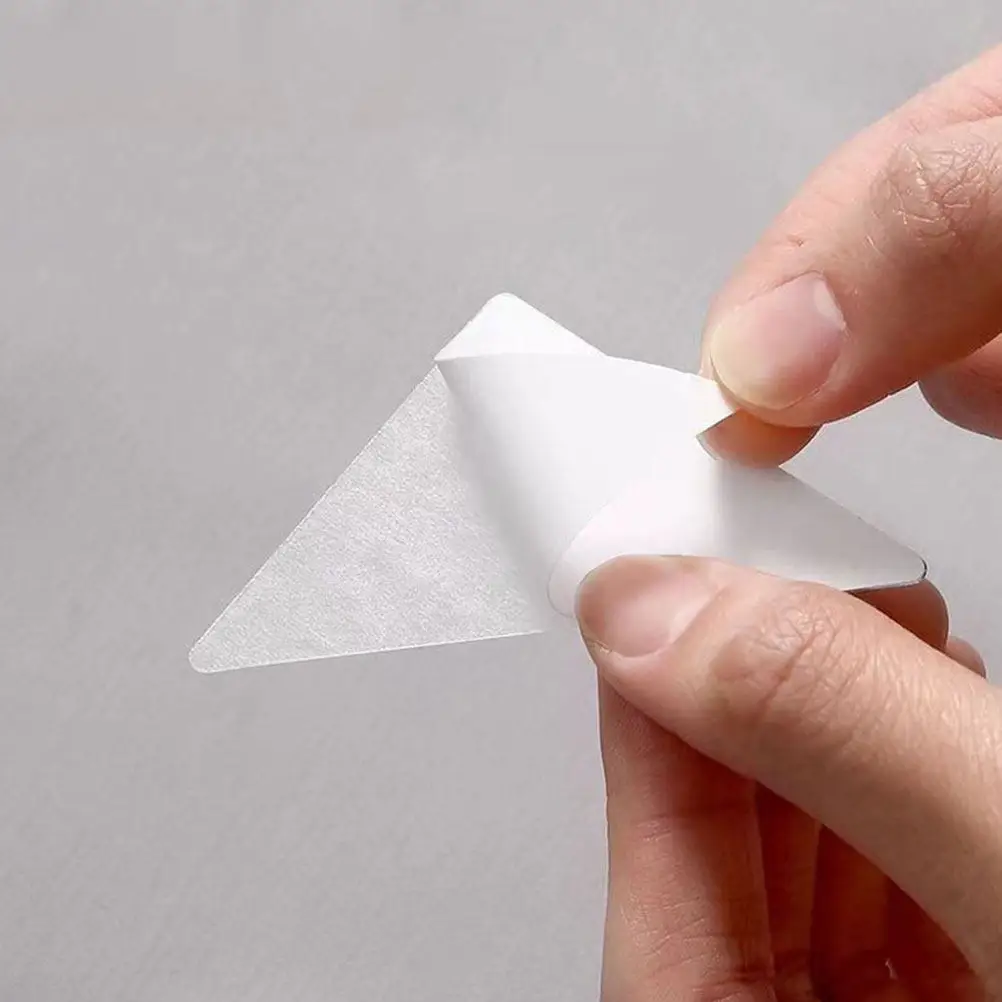 25Sheets Shirt Collar Stay Stickers Disposable PVC Adhesive Collar Support for Men Dress Shirts Suits Uniforms