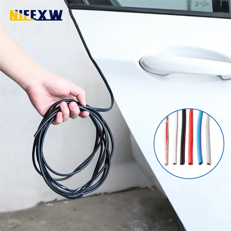 

Car U Type Car Door Protection Clear Edge Guards Trim Styling Moulding Strip Rubber Scratch Protector Auto Door Universal