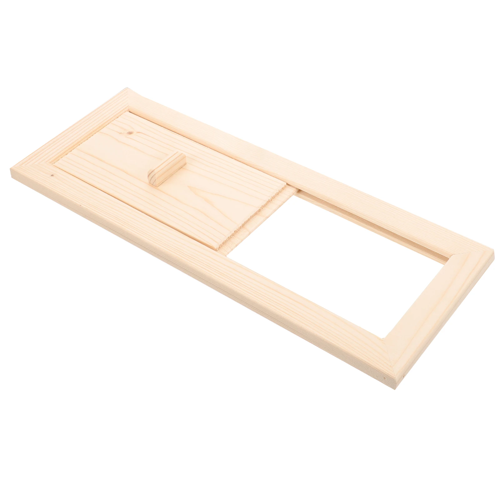 

Wooden Air Vent Sauna Room Equipment Rectangle Shape Cedar Ventilation Panels For Bathrooms Steam Rooms