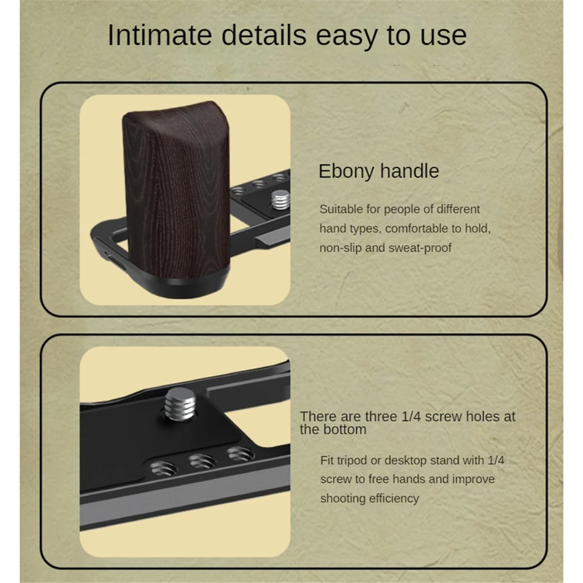 جديد الإفراج السريع L لوحة الخشب قبضة اليد L حامل ل فوجي فوجي فيلم X100VI كاميرا المضادة للانزلاق مقبض اليد حامل L قوس #6