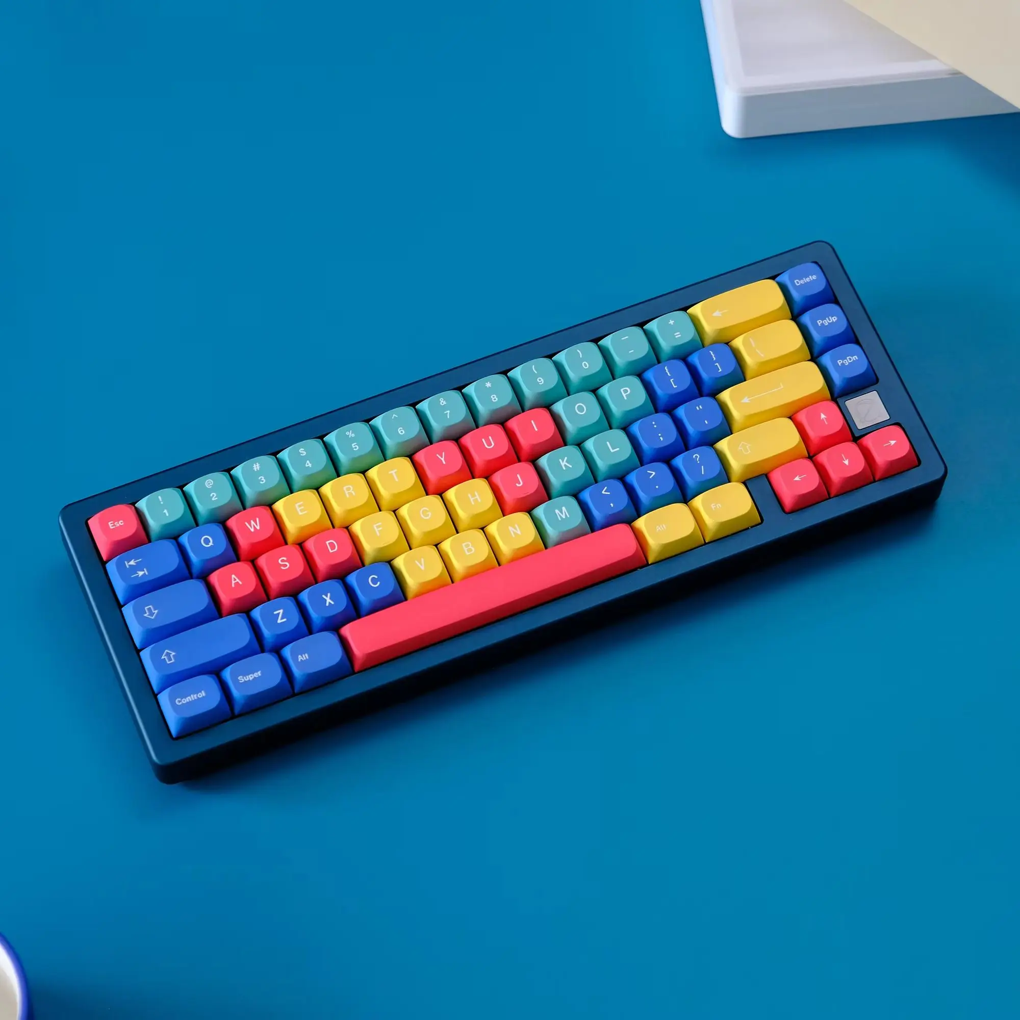 Imagem -06 - Perfil Gmk Painel Keycaps Keycap Gradiente Brilhante Sublimação Pbt Dye Fit para mx Switch Acessórios Teclado Mecânico ma