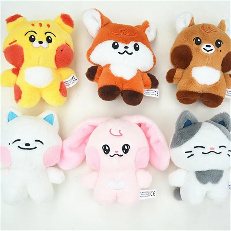 

Новый Kpop корейская мечта мультфильм JJED Kkyuping Jjopoo Jjun Bamjji маленькая фигурка дисплей 15-17 см