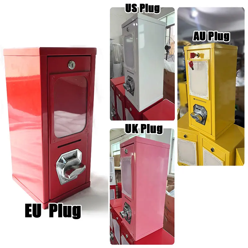 Outdoor arcade card twisting machine Coin operated card tattoo sticker vending machine arcade card twisting machine - Image 2