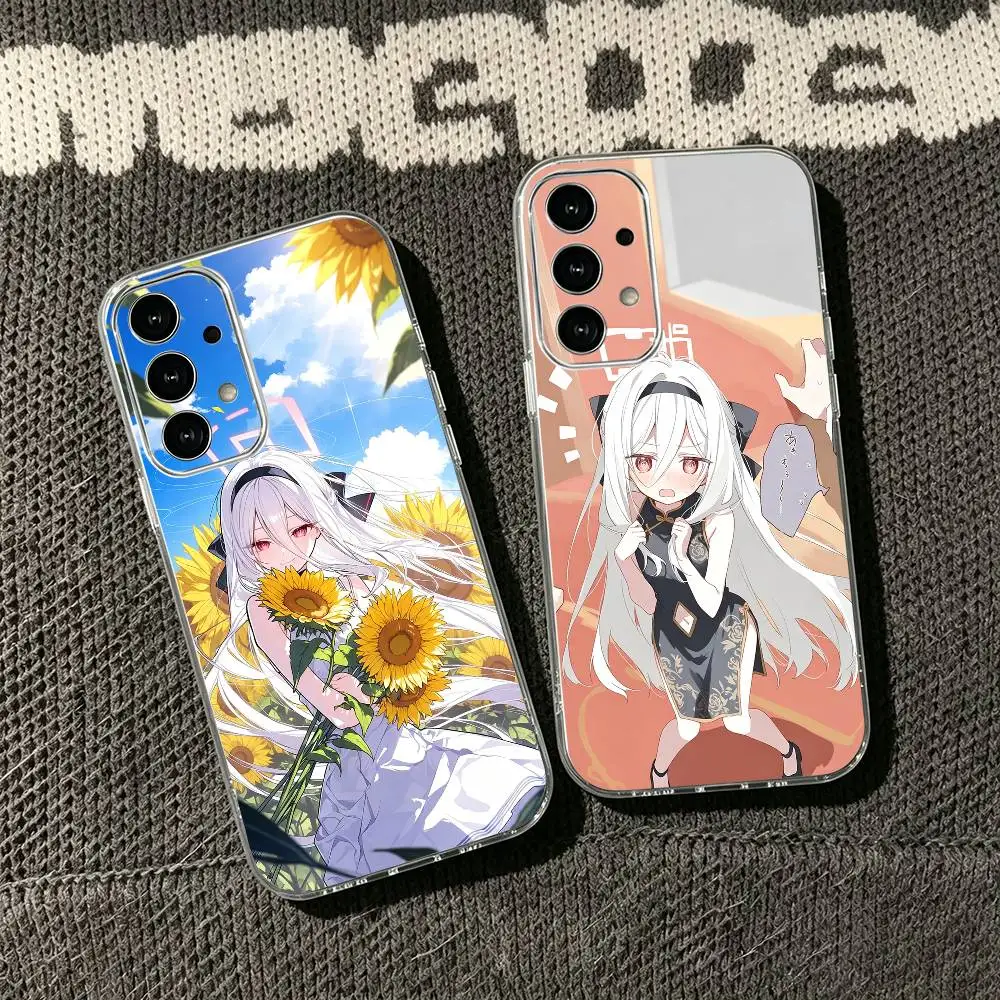 Kei Cute B-Blue Archive Phone Case For Samsung S25,S24,S21,S22,S23,S30,Ultra,S20,Plus,Fe Transparent Cover