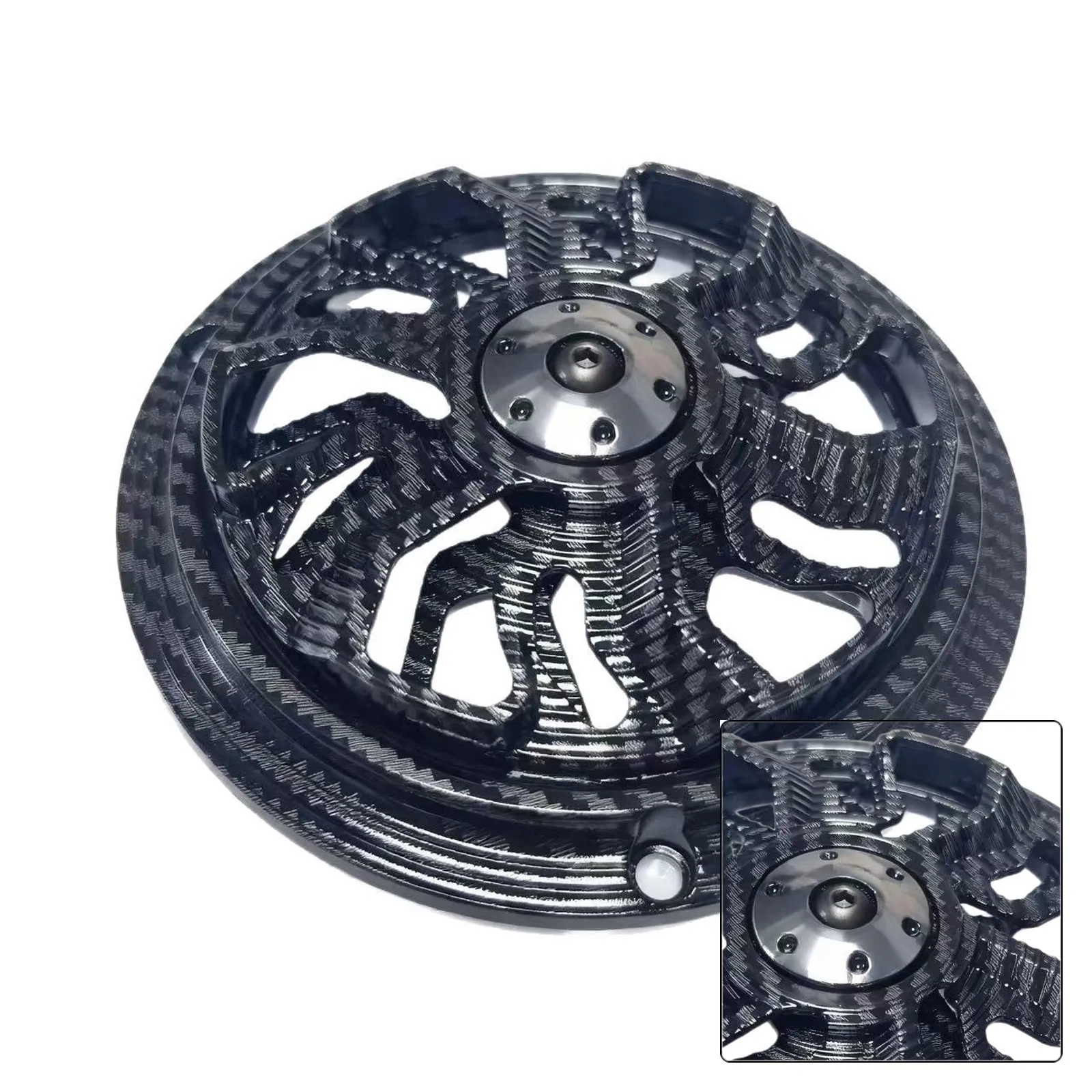 Motorcycle Rotatable Fan Cover 360° Adjustable Engine Protection Grille Rotating Cooling Fan Cover Engine Accessories Replace
