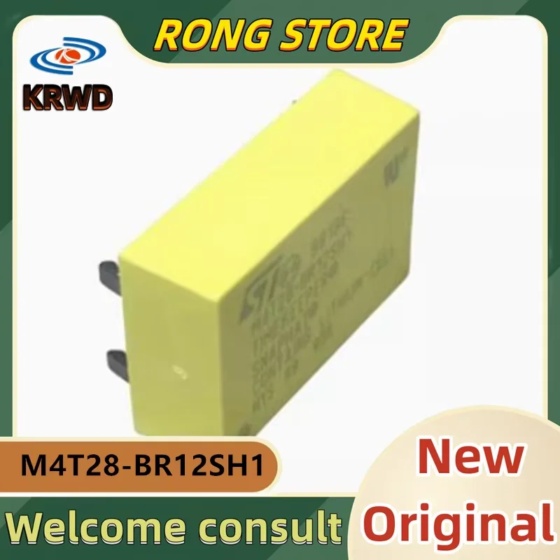 3 uds M4T28-BR12SH1 nuevo y Original M4T28-BR12 M4T28 DIP-4 oscilador de cristal de batería de repuesto