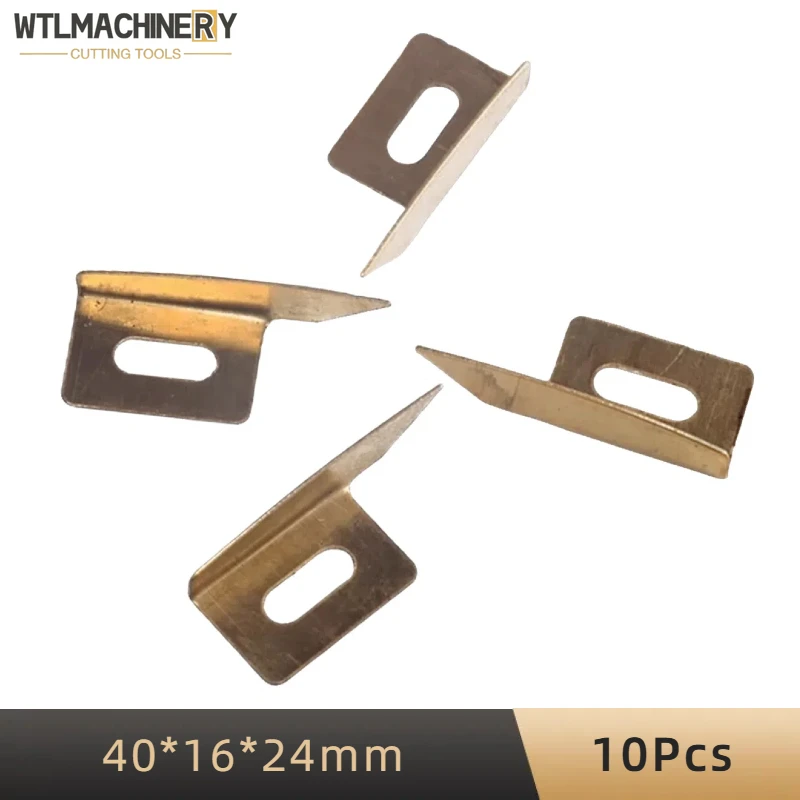 

10Pcs Automatic Gluing Machine Brass Scraper Automatic Box Making Machine Assembly Line Doctor Blade