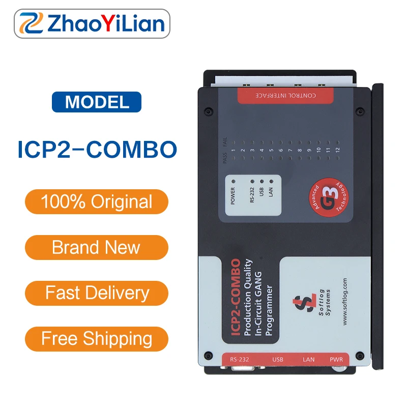 For ICP2-COMBO High Speed Gang Burner Expandable Multi Channel Offline Online IC Programming Tool