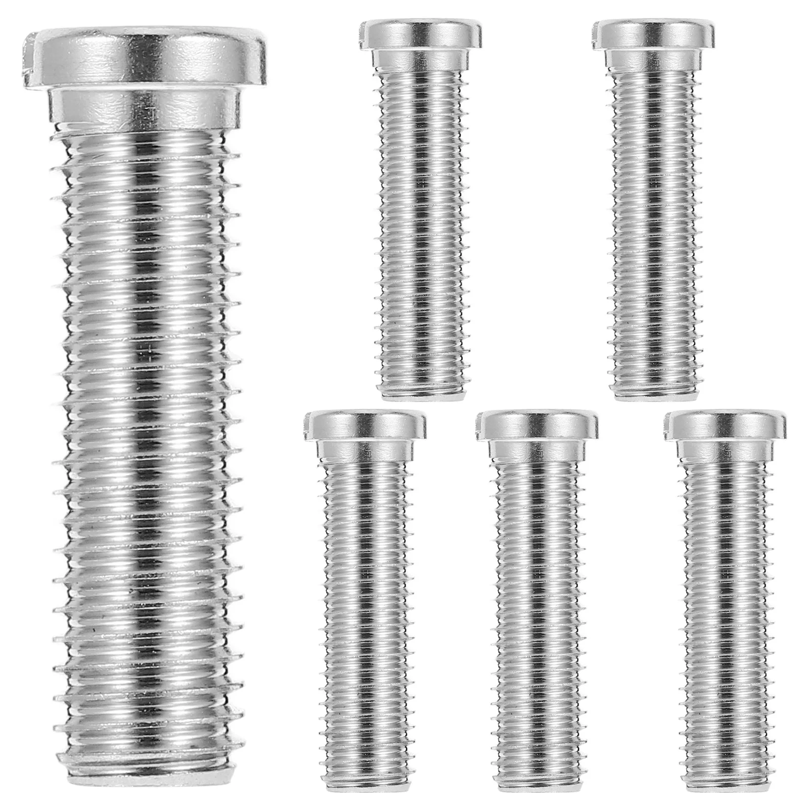 

6Pcs Stainless Steel Sink Strainer Screws Durable Clog Prevention Easy Installation Threaded Connectors 45mm Sink Drain Pin