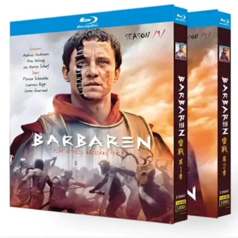 Barbaren Season 1-2 Blu-ray 4-Disc All Region Box Set English Audio High Definition BD