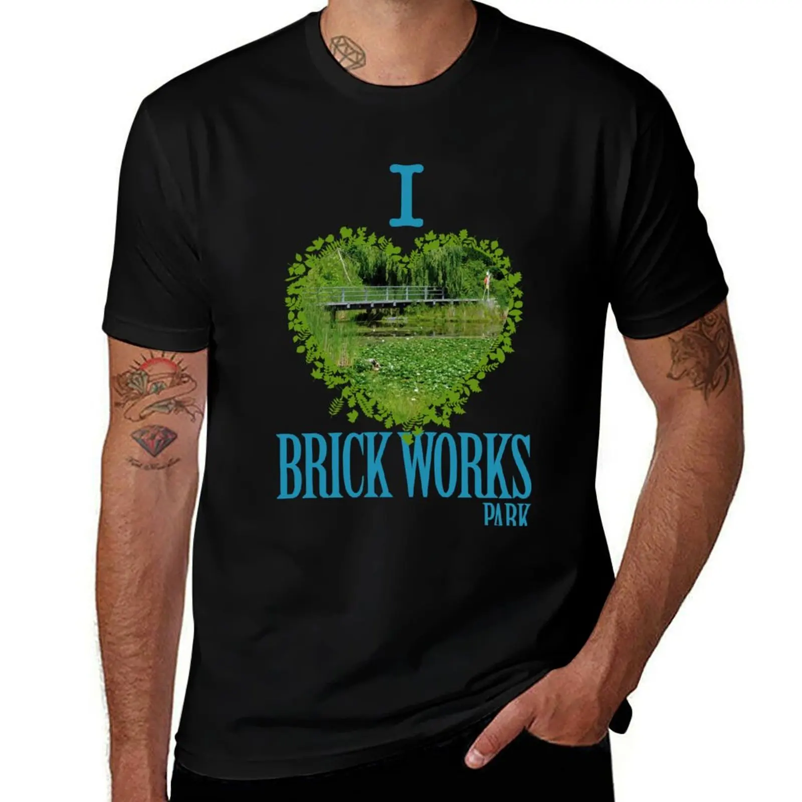 

I Love Brick Works Park! T-Shirt funny t shirts man cotton t shirt pack t shirts for man graphic vintage T-shirt