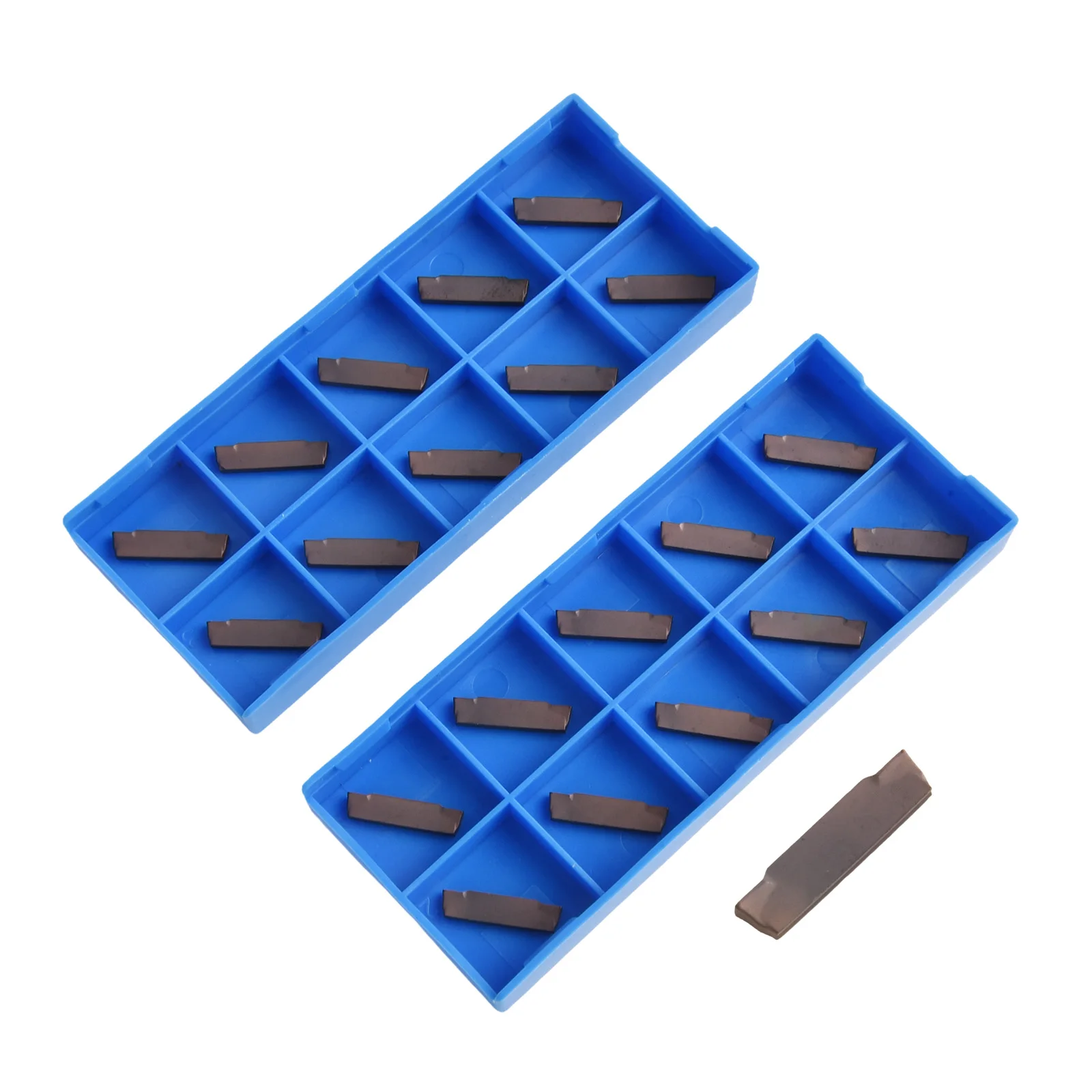 ดอกกัดกลึง 20 ชิ้น MGMN200-G PC9030 หัวคาร์ไบด์ สำหรับเครื่องกลึง CNC เครื่องมือกลึงภายนอก