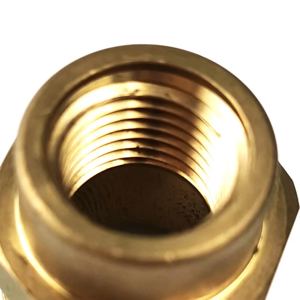 M22 X 1/4 Inch Female High Pressure Foam Pot Connector Quick Disconnect Foam Nozzle Brass Connector for Karcher Car Washing Tool