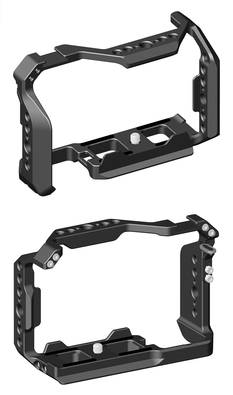 ZV-E10 II Halbkamera-Käfig Schnellwechselplatte L-Halterung Holzhandgriff für Sony ZVE10II SLR Arca-Swiss Stativ-Basisplattenhalterung – Detail 17