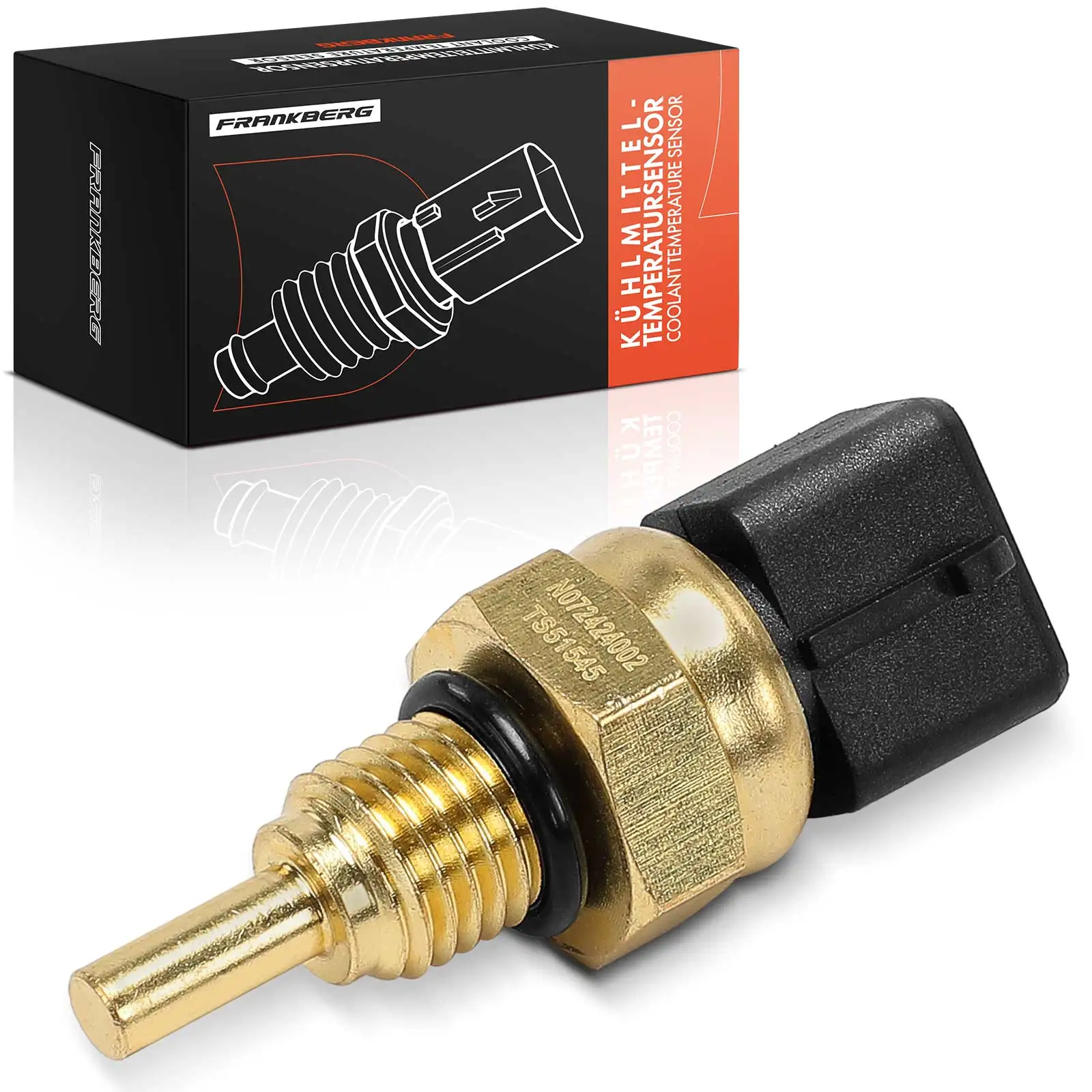 Capteur de température du liquide de refroidissement Frankberg 1x pour KIA Shuma Rio Carens Carnival I II K2900 1.3L-2.9L 0K50F18840 2111063 2CTS0362