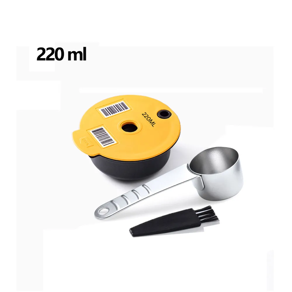 RECAFIMIL 180200/220ml wieder verwendbare Kaffee kapsel kapseln für den Austausch des nachfüll baren Silikon deckels der Bosch-Maschine Tassimo 8