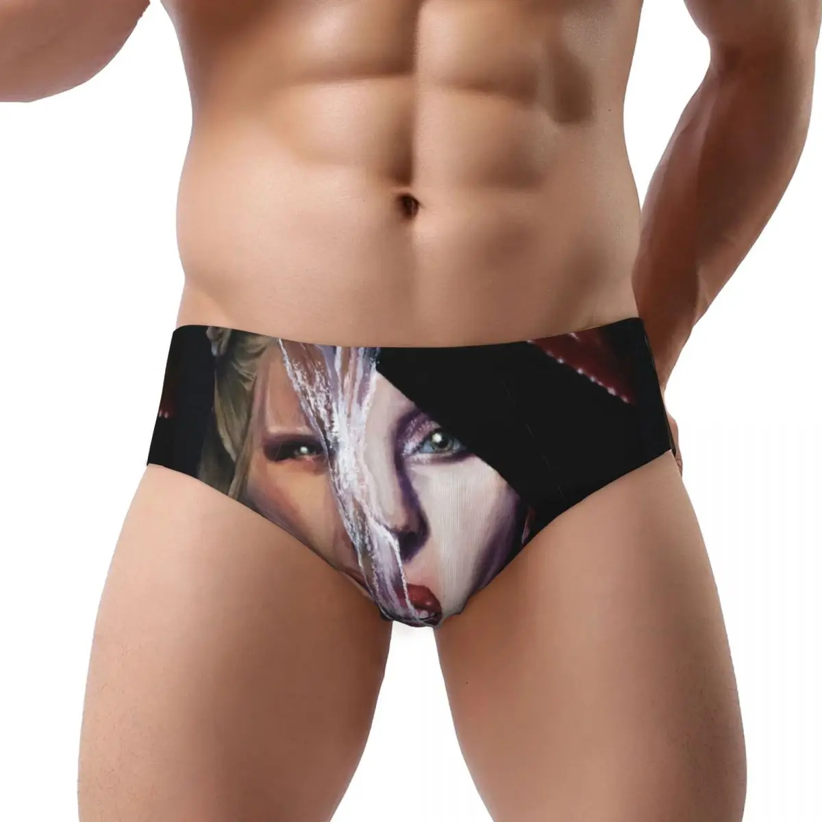 

Custom Mens Lady Gaga Mayhem Music Singer Men Brief Panties Male Comfort Underwear Underpants