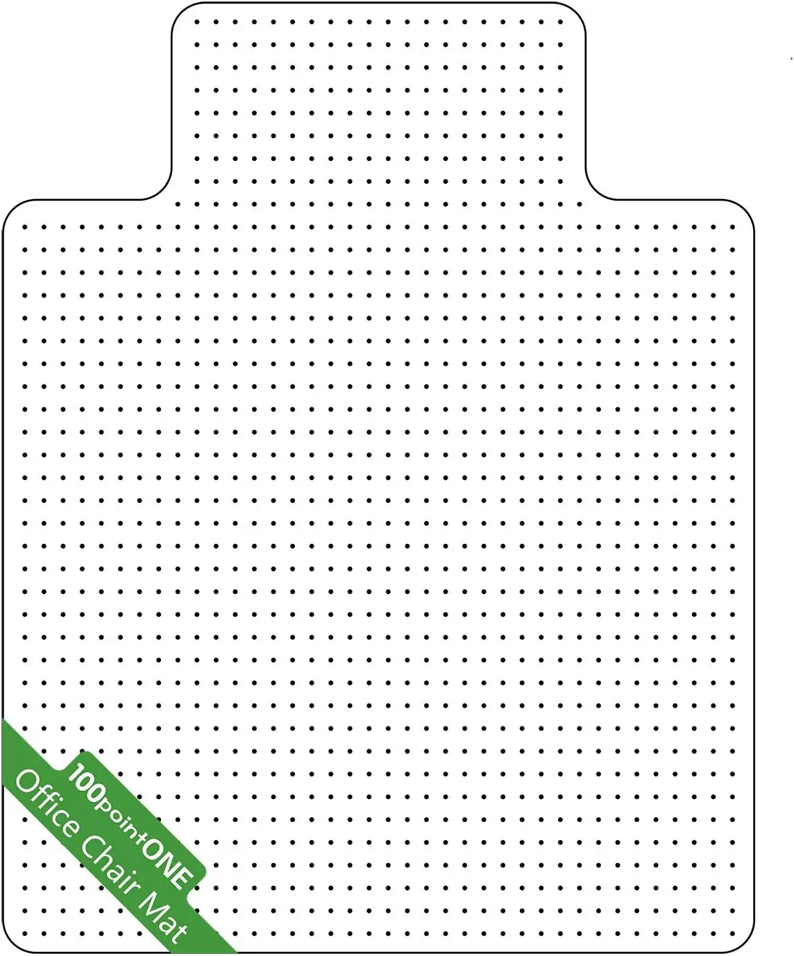 

Clear Thick Office Chair Mat for Carpet with Studs - Protects Low Pile Floors, Smooth Rolling