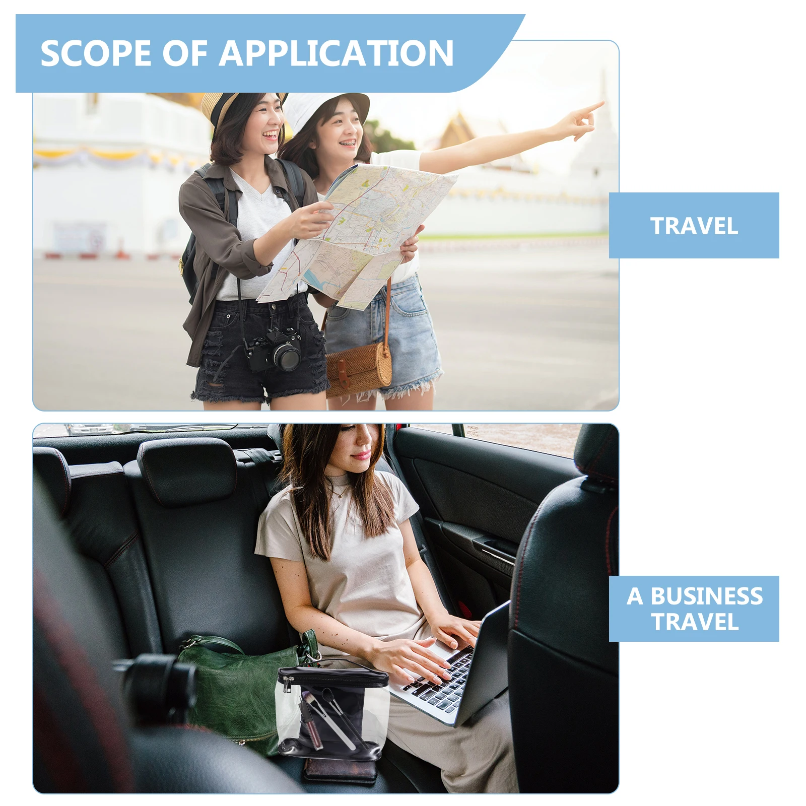 

Прозрачная косметичка с ручкой, брызгозащищенные туалетные принадлежности, дорожные сумки-органайзер, дорожные женские сумки