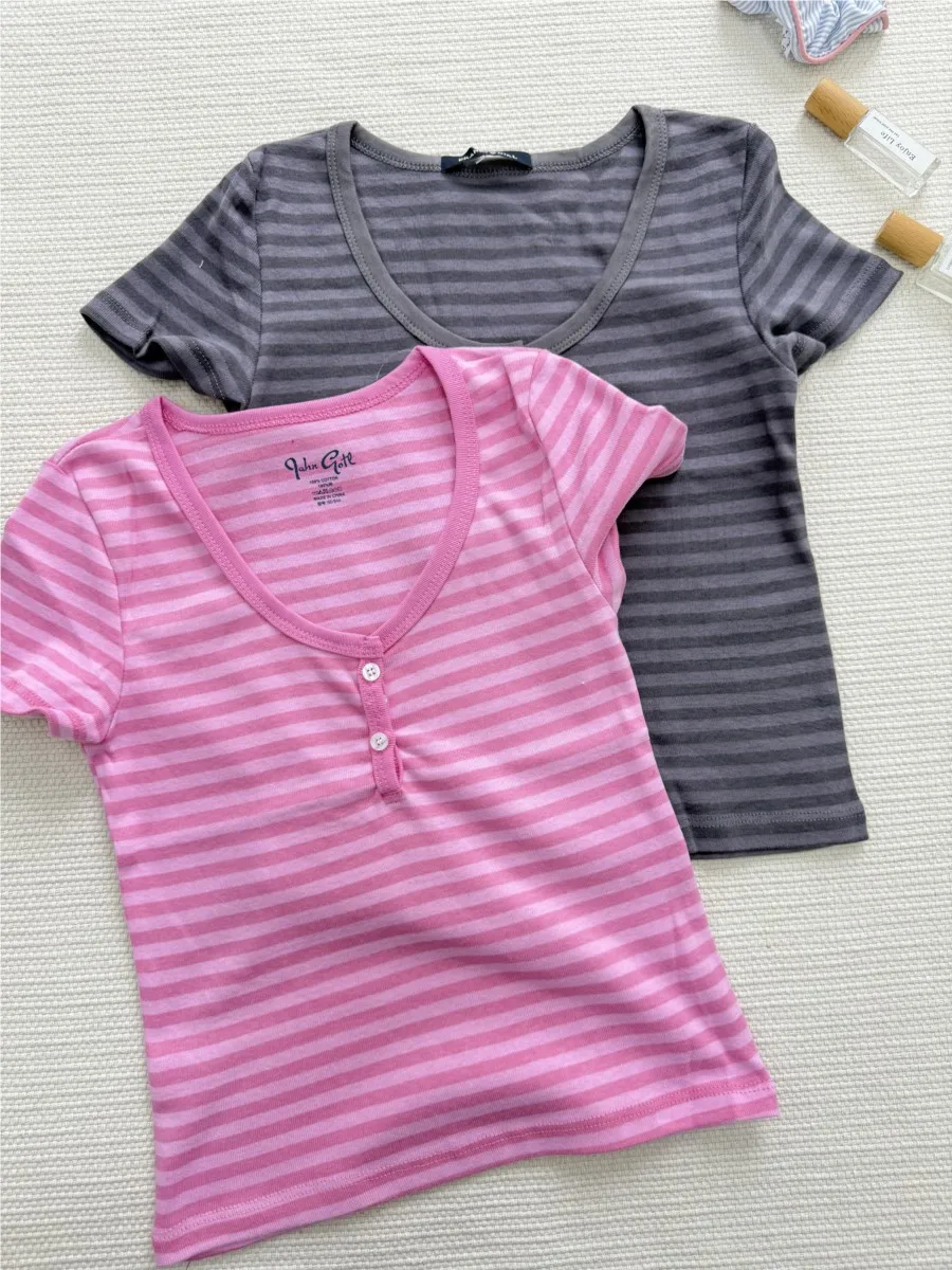 Thumbnail 3 - #24 Latest Classic Striped T-Shirts Offers