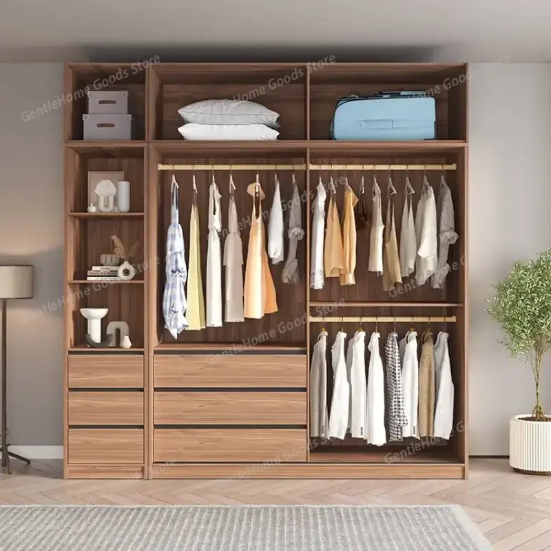 

Aesthetic Sliding Door Wardrobes Kids Orgnizer Aesthetic Storage Bedroom Wardrobe Wooden Modern Korean Muebles Unique Furniture