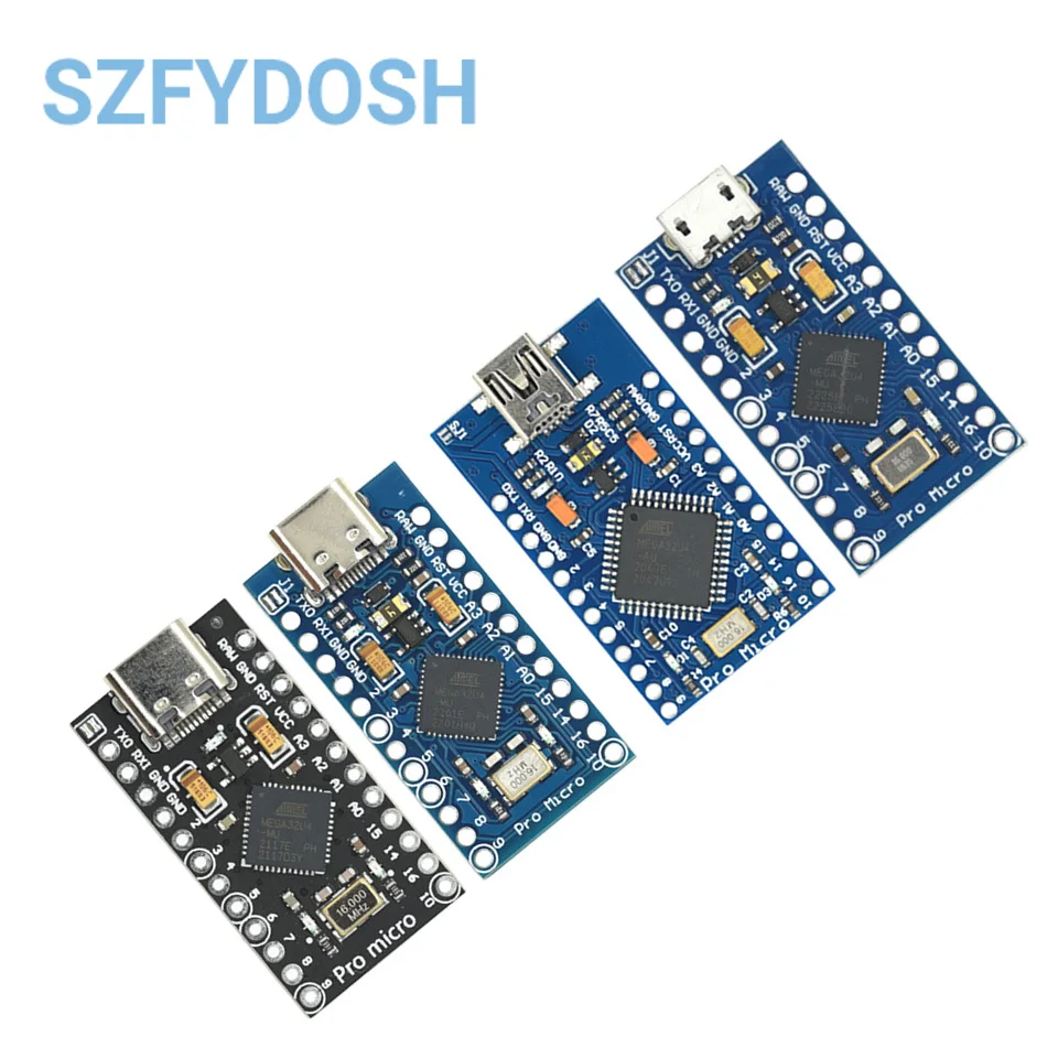 Type-c MICRO USB ATMEGA32U4 Module 5V 16MHz Board For Arduino ATMEGA32U4-AU/MU Controller Pro-Micro Replace Pro Mini