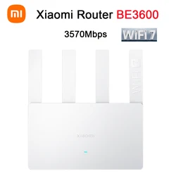 Xiaomi-enrutador BE3600, WiFi 7 MLO, Red de doble banda, aceleración de juegos, IPTV 2,5G, repetidor de puerto Ethernet de alta gama, VPN