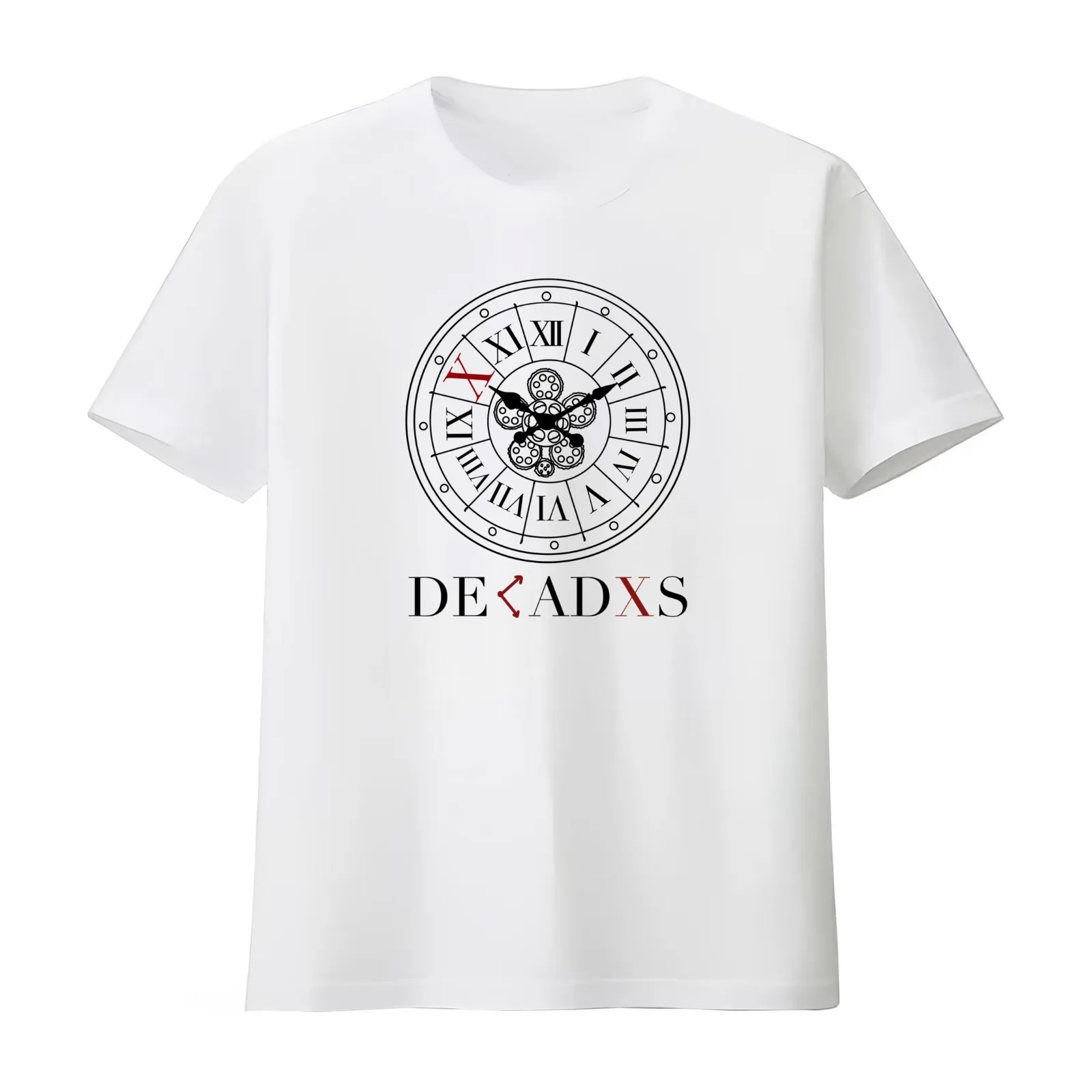 2022 Decades T-Shirt Summer Casual Cotton Tee Oversized Streetwear Tops Vintage Graphic Print Loose Fit Short Sleeve