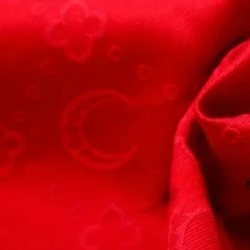 

Yarn-dyed Brocade Jacquard Fabric Moon Dress Trench Coat Outerwear Clothing European Brand Fashion Design Sew Wholesale Cloth