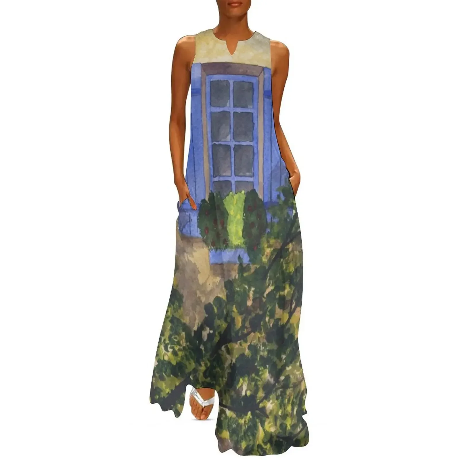 

The Blue Window Long Dress prom dress 2025 Women long dress summer festival outfit women