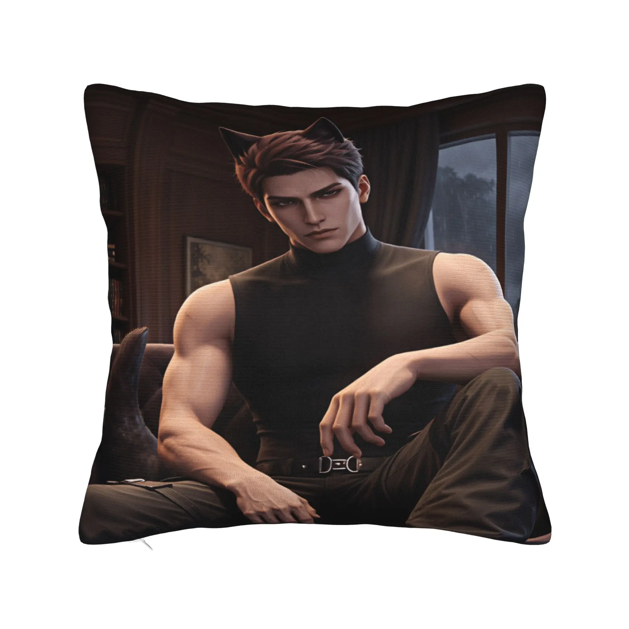 V-Valko L-Love and Deepspace Pillowcases  Fashion Pillow Case For Sofa Couch Bed Living Room Design Pillow Cover