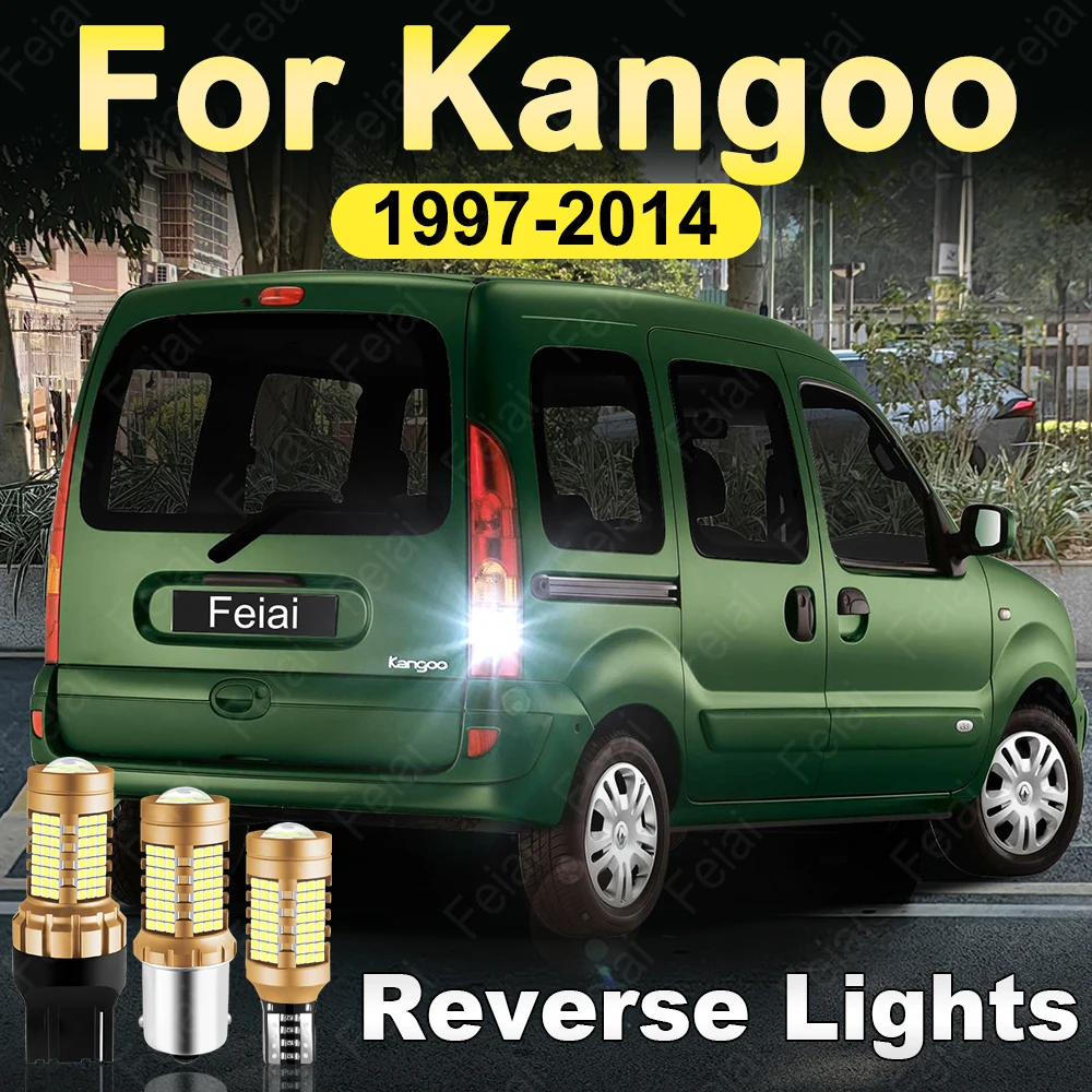 أضواء LED عكسية لرينو كانجو 2005 2006 2007 2008 2009 2010 2011 2012 2013 2014 2015 2000-2021 كانجو 1 2 اكسسوارات #1