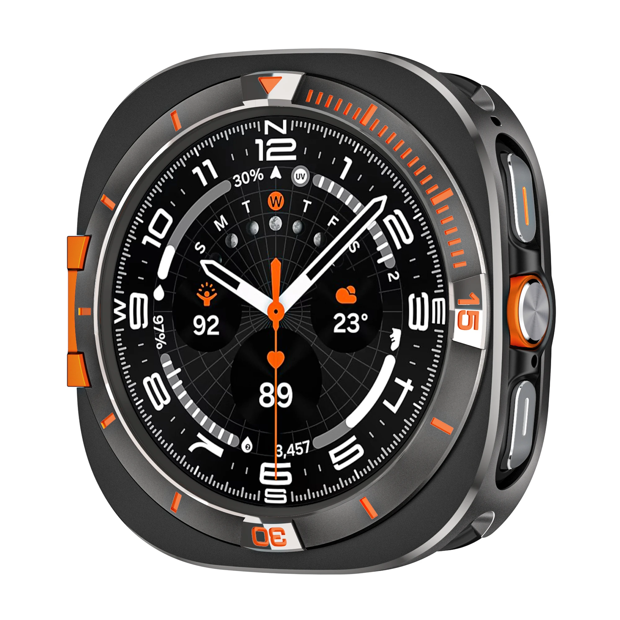 Aluminiumlegierung Schutzhülle für Samsung Galaxy Watch Ultra 8 47mm Abdeckung für SAMSUNG ULTRA 2025 Displayschutz Zubehör – Detail 3
